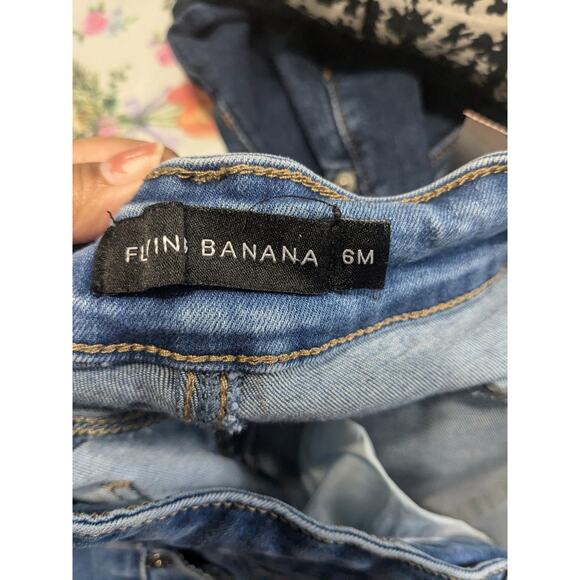 Flying Banana Flare Out Denim Jeans 6M - Picture 6 of 7
